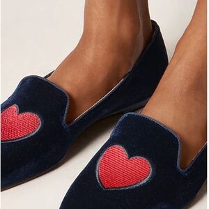 JCrew Velvet Italian Shoes